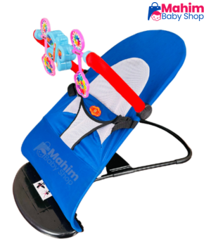 Baby Bouncer With Toy (Blue)